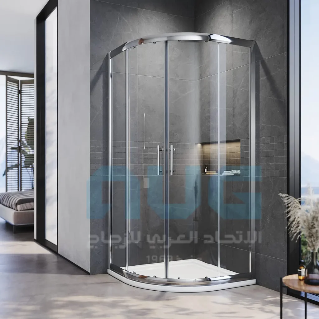 كابينة شاور زجاج سيكوريت