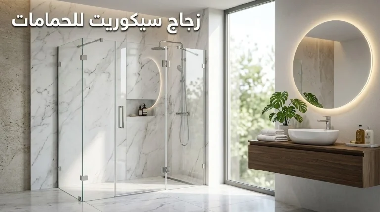 زجاج سيكوريت للحمامات
